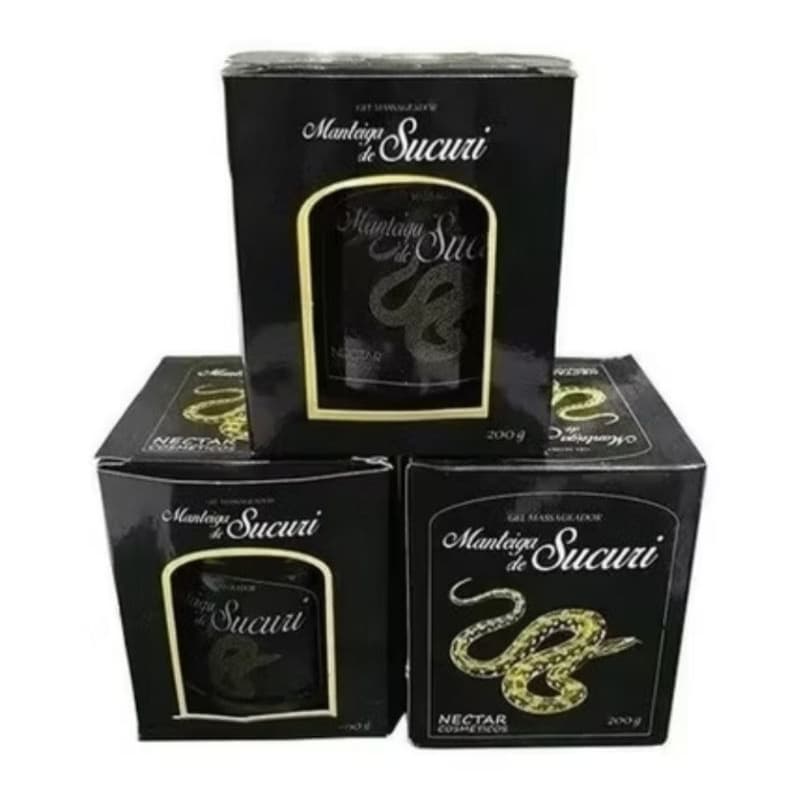 Manteiga de Sucuri Gel Massageador Banha 250 ml