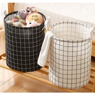 Cesto Organizador Multiuso Dobrável Impermeável, Compacto e Resistente Roupa Suja Brinquedos | 40L