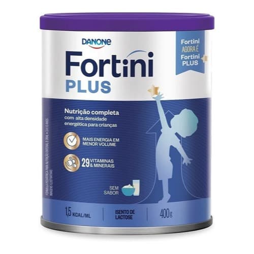 Suplemento Infantil Fortini Pó Plus Sem Sabor 400g Danone ENVIO IMEDIATO NOTA FISCAL
