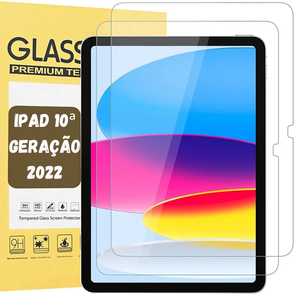Película para Ipad 10ª Geração 10,9 Polegadas Vidro