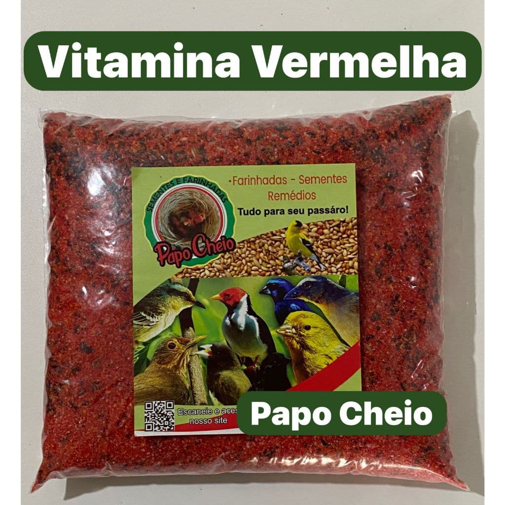 Vitamina Vermelha à granel 500gr
