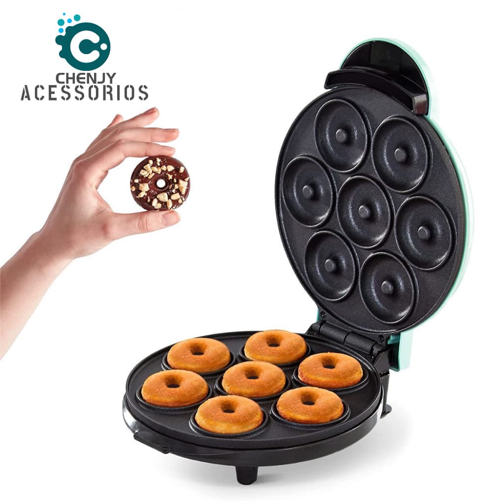 7 Dunuts Donuts Máquina de Fazer Rosquinhas Confeitaria Culinária 110v Envio Imediato!!!