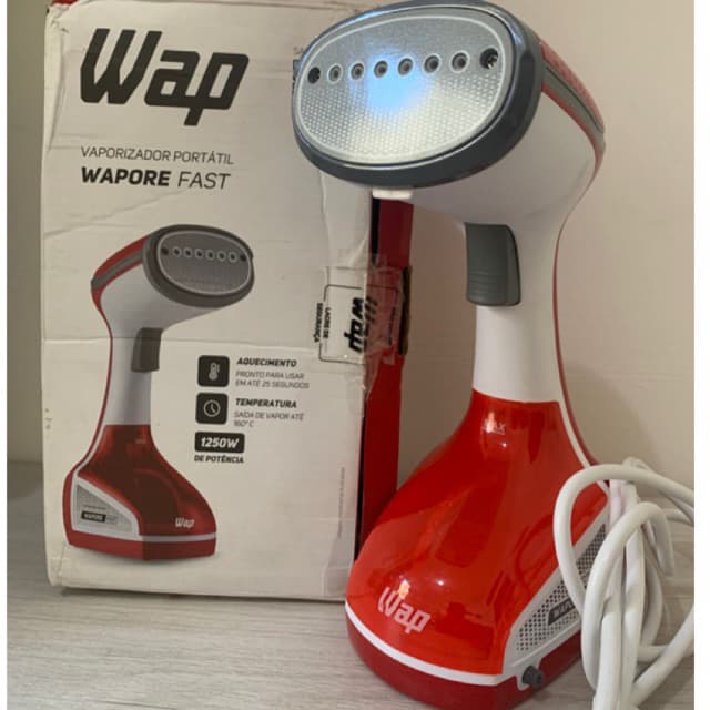 vaporizador portátil passadeira Wap 220v vermelho/AZUL OUTLET