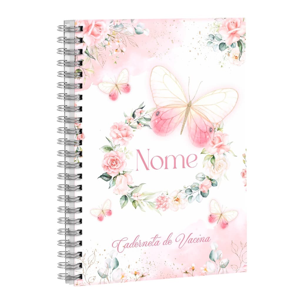 Caderneta de Vacina Personalizada com nome