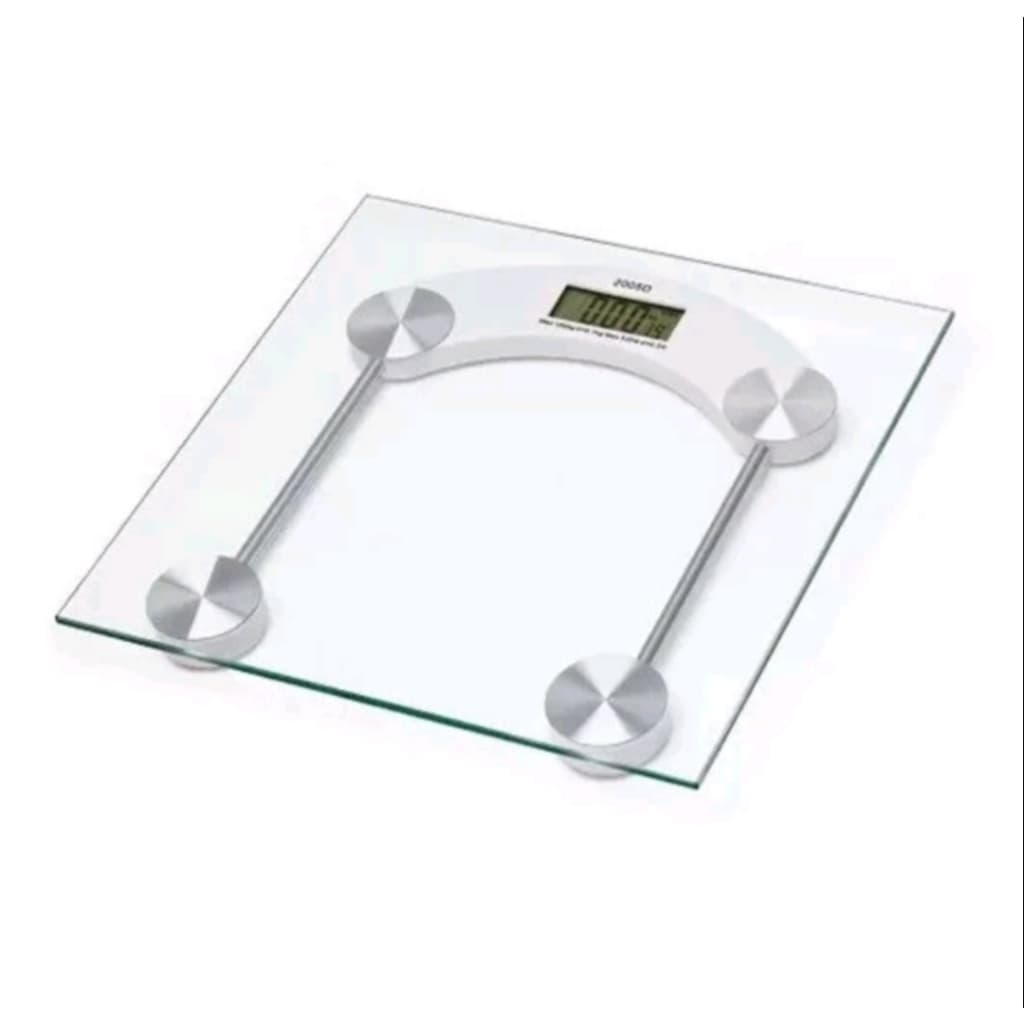 Balança Corporal Digital em Vidro Temperado Até 180kg Academia Banheiro