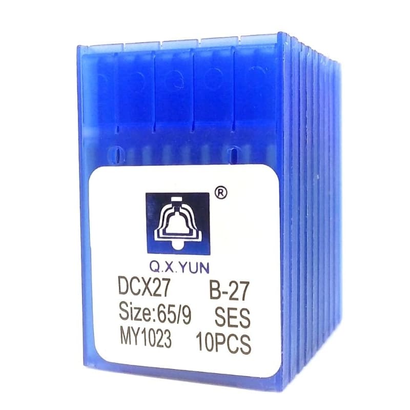 20 Agulhas DCX27 para Máquina de Costura Overlock/ Overloque /Interlock Industrial.
