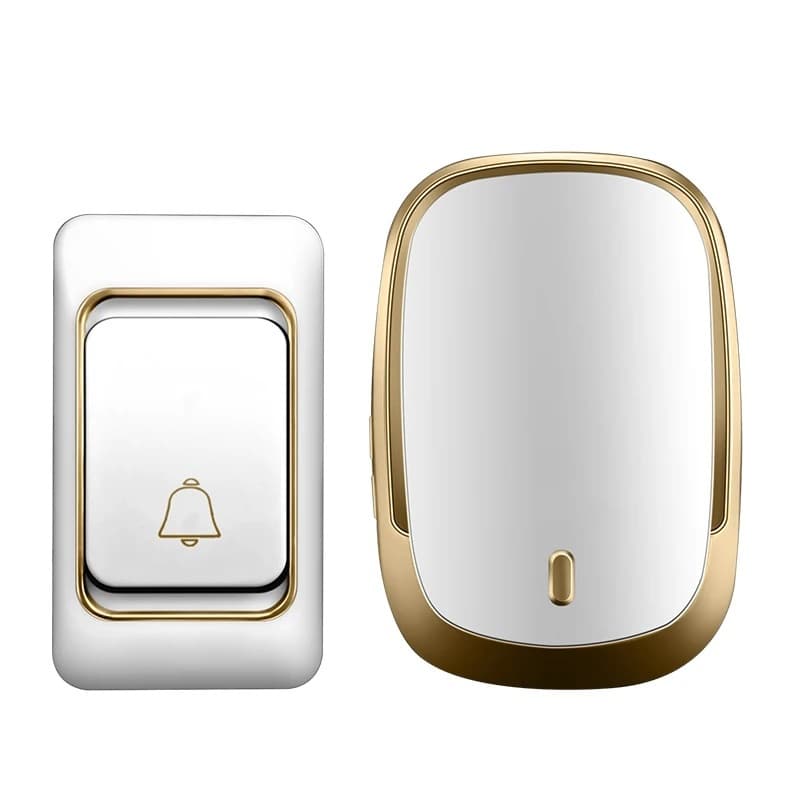 Campainha Externa Sem Fio Com Alcance De Ate 100M