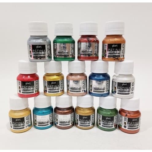 PÁTINA CERA METÁLICA GLIART (PASTA METÁLICA) - 37g - UNIDADE