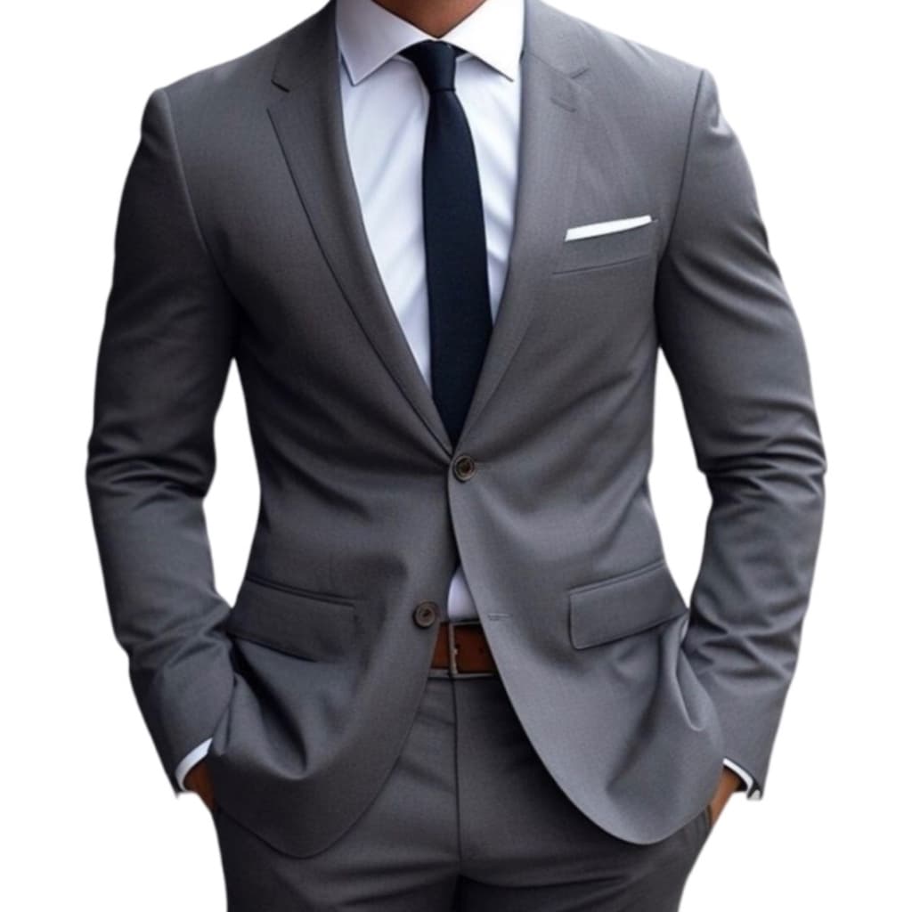 Terno Slim Masculino Alto Padrão Luxo (Blazer + Calça)