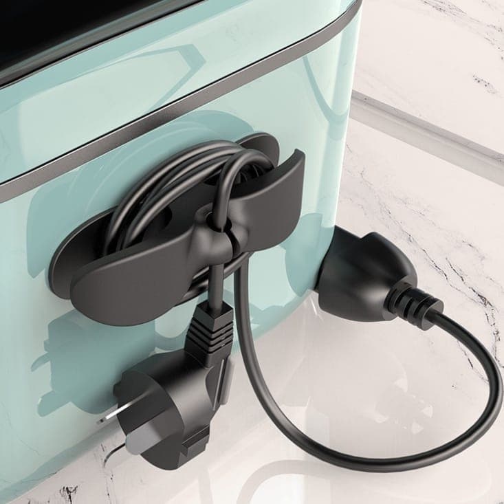 Suporte Do Cabo Clipe Universal O Invólucro Organizador Para Cabos De Armazenamento De Mixer Liquidificador
