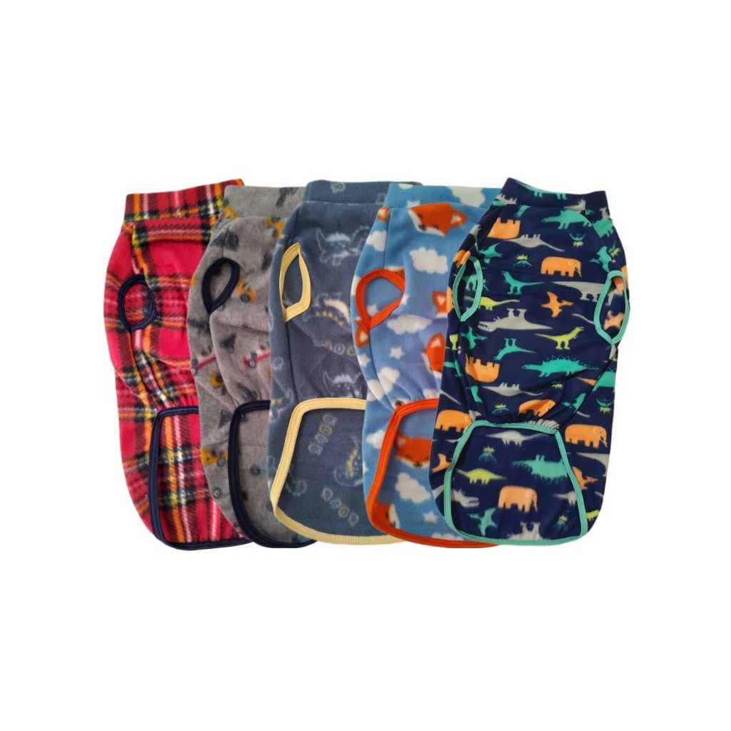 kit 2 peças regata roupa cachorro soft