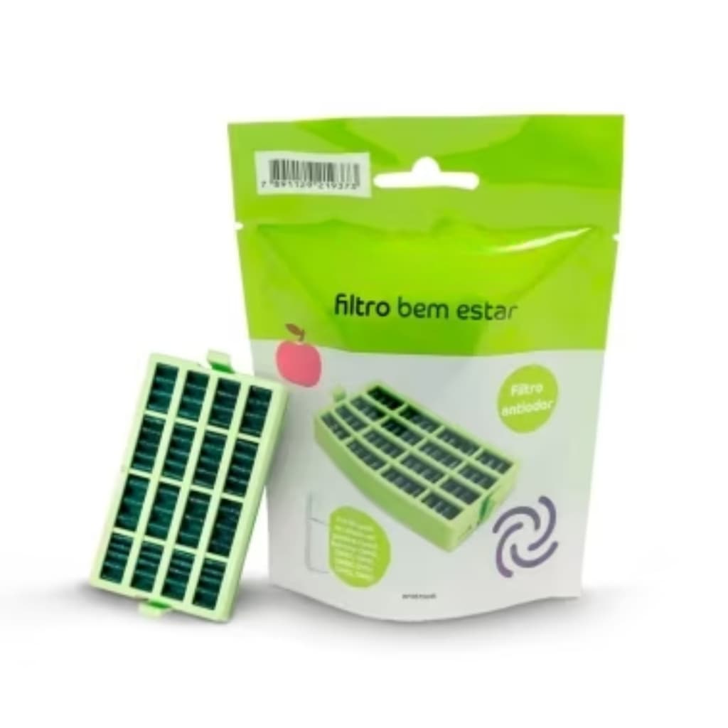 Filtro Anti odor Geladeira Consul Bem Estar Compatível Crm50 Crm51 W10515645
