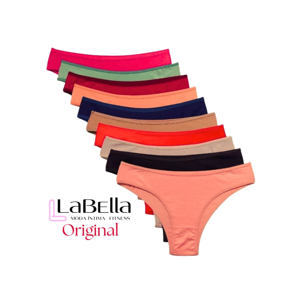 Kit 10 e 05 Calcinha Juvenil De Algodão Infantil/Juvenil Adolescente Atacado C - 01