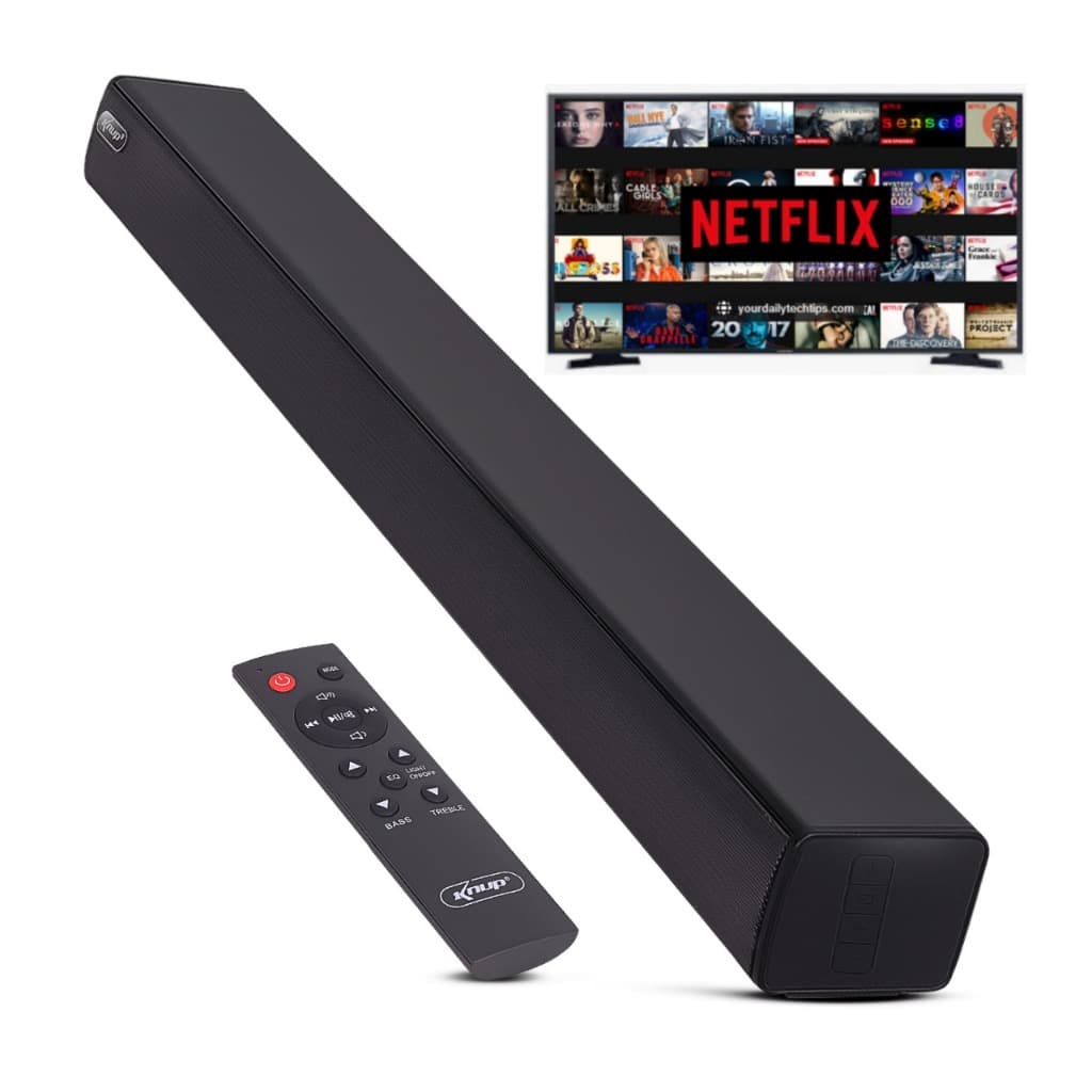 Soundbar Home Theater Som Para Smart Tv  Potente Bluetooth P2 Bivolt com Controle Remoto