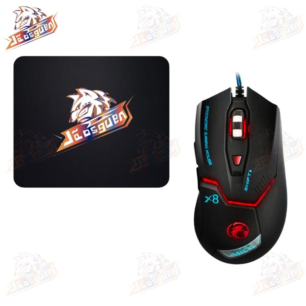 Conjunto exclusivo de  kit mouse pad com mouse