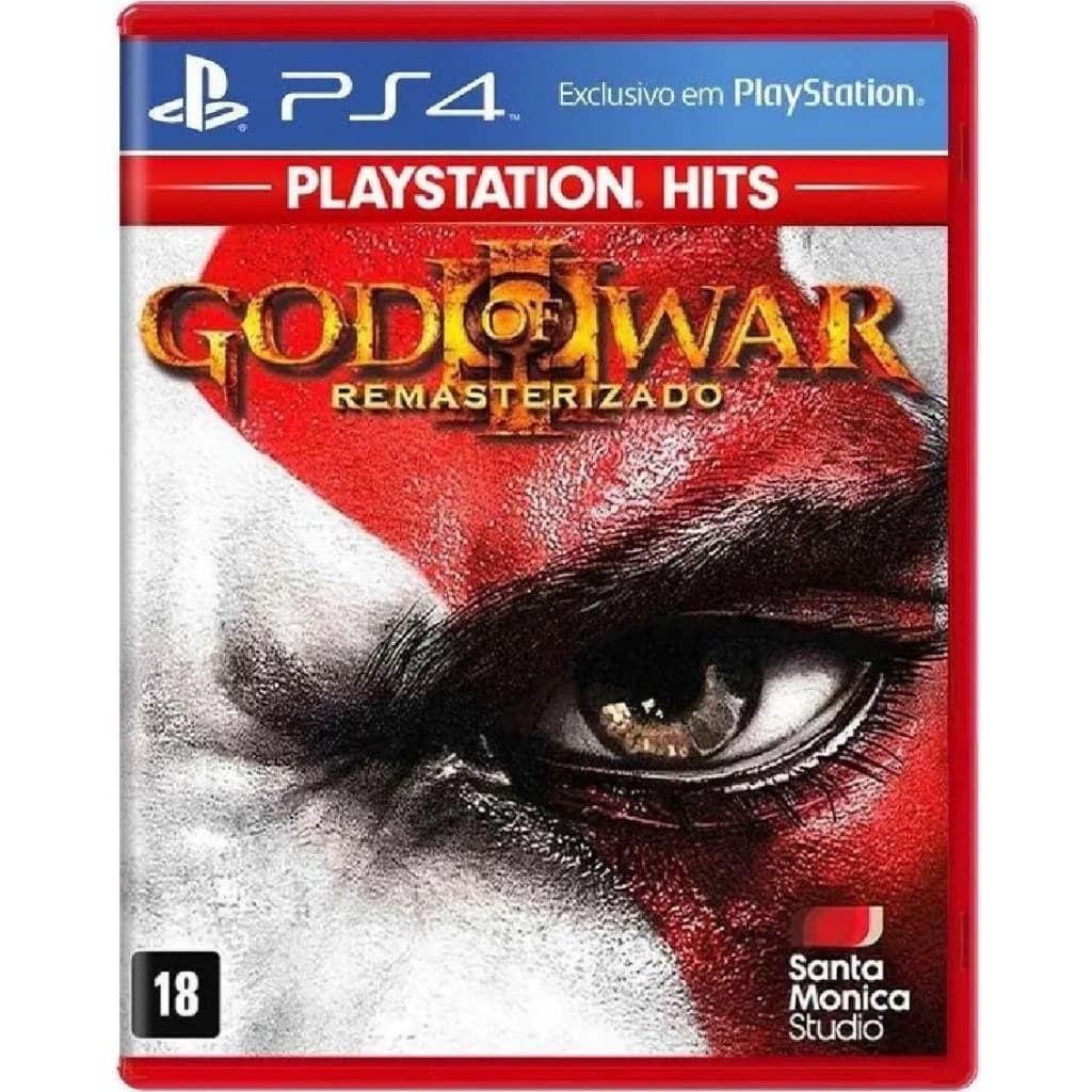 God of War 3 PS4 Mídia Física Novo Lacrado Original