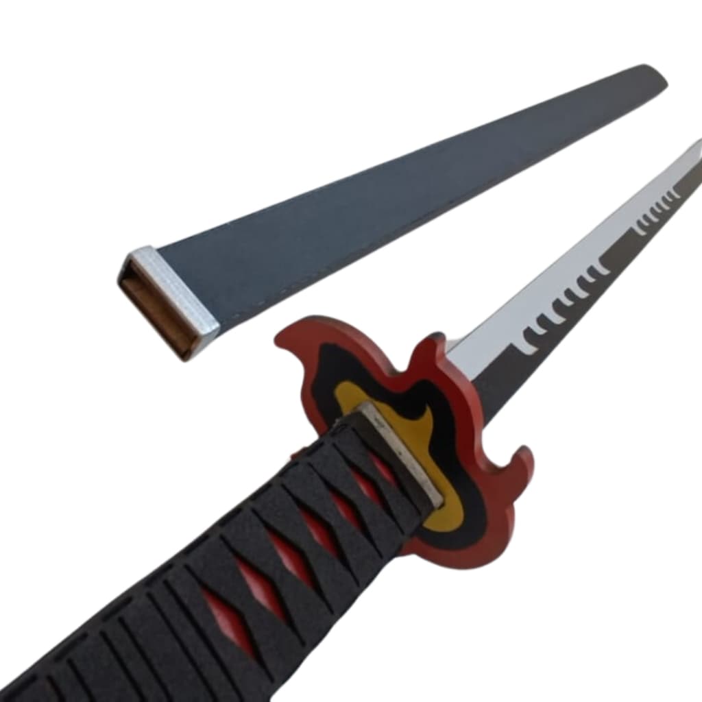 Espada de Brinquedo Demon Slayer / Kimetsu no Yaiba Tanjiro segunda versão Decoração Treinamento