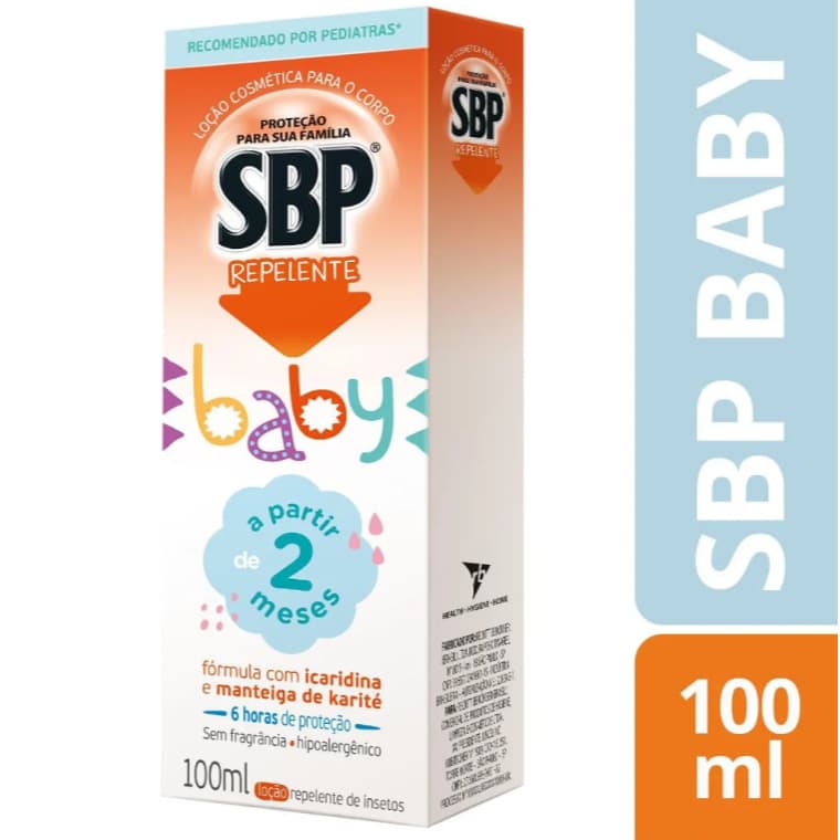 SBP Repelente Corporal Infantil Baby Loção 100 ml