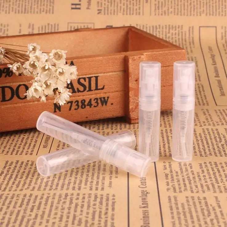 MINI FRASCO SPRAY AMOSTRA 2/3/5/8/10ML DE PLASTICO