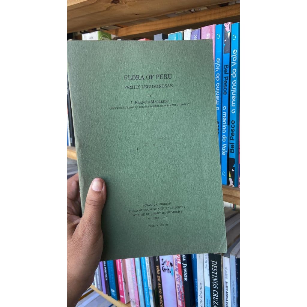 Flora of Peru  livros de capa comum autor J francys Macbride