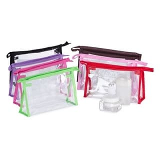 Kit 10 Unidades Necessaire Plástica