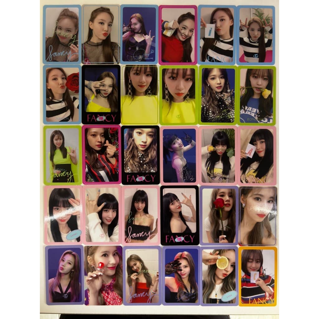 twice fancy you photocard original kpop