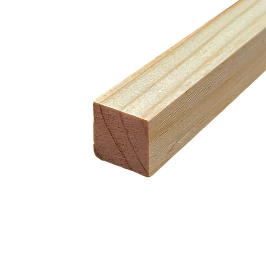 Kit 10  Ripa Sarrafo de Madeira Aplainadas para Artesanato Pinus 1 x 1