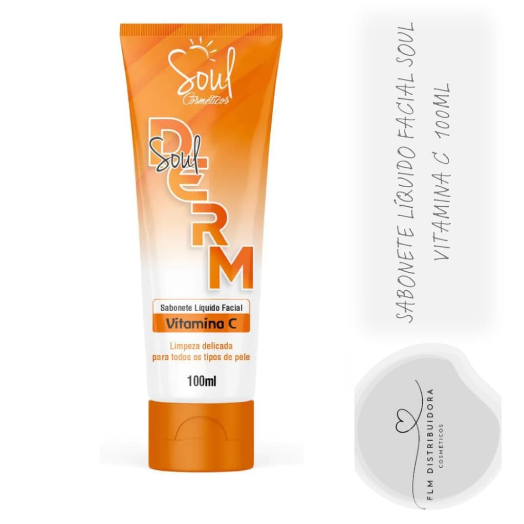 Sabonete Líquido Facial Soul Vitamina C 100ml