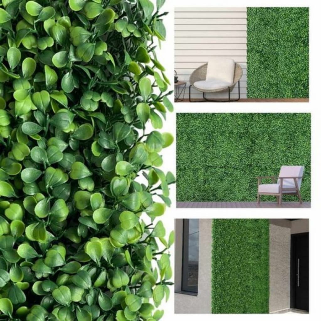 Kit Placa Buchinho Grama Artificial Parede Muro Inglês Vertical Cheio