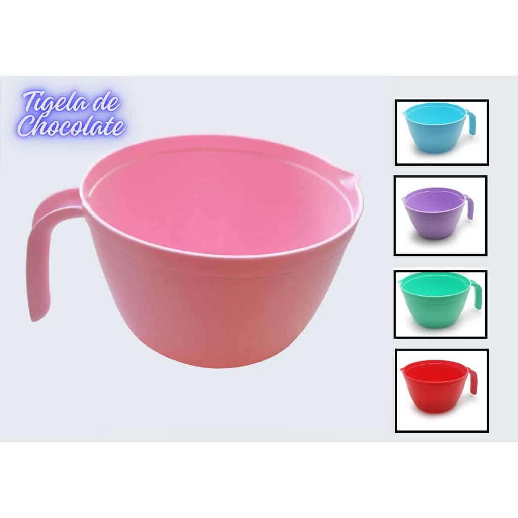 Tigela para Derreter Chocolate 1,5L Panelinha Multiuso (microondas, freezer e lava louças). Resistente!!!