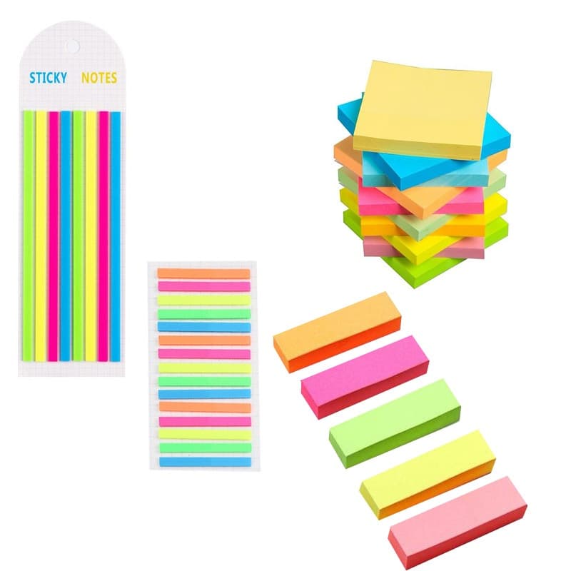 Bloco Auto Adesivo Recado Lembrete varios modelos