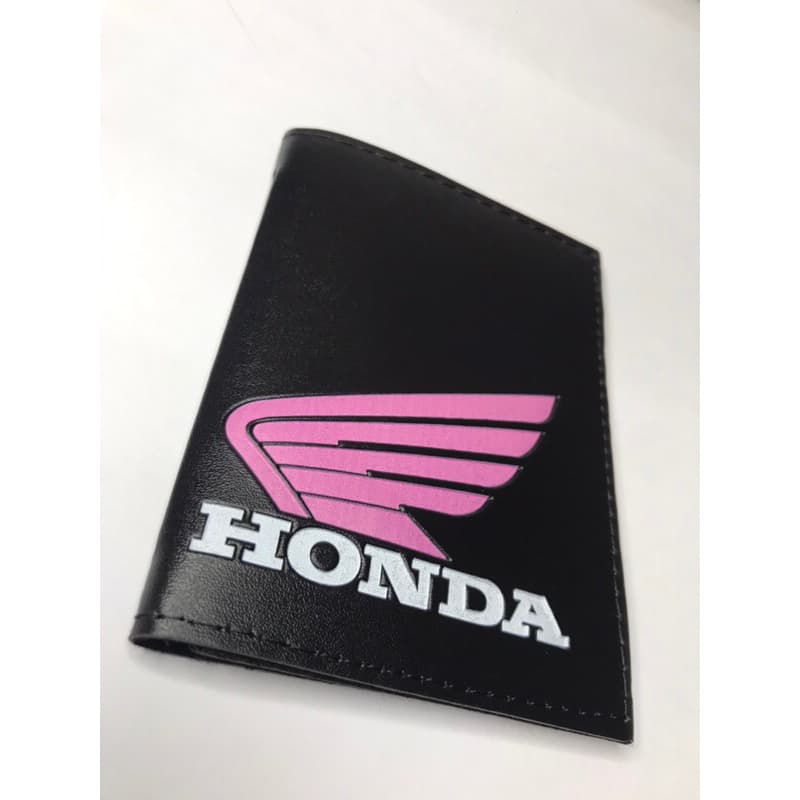 Carteira porta documento - Honda rosa