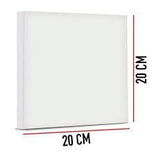 Telas para Pintura ArtsTelas 20x20 pacote com 5 e 10, 20 unidades