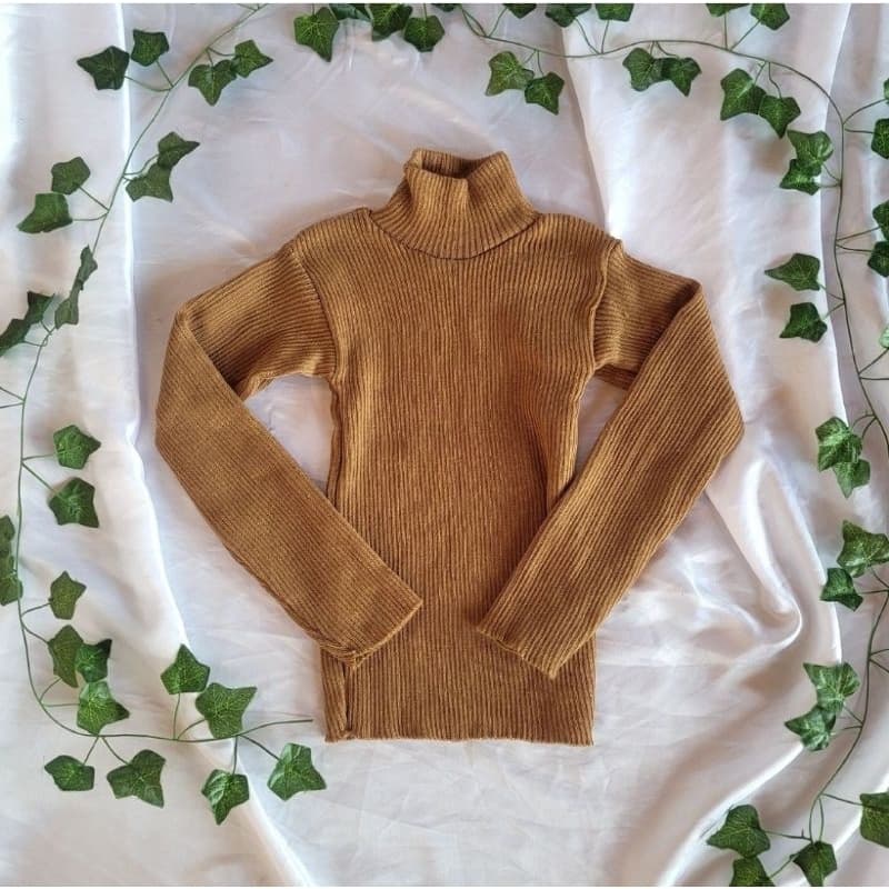 Cacharrel infantil  de tricô gola alta moda inverno ( roxo/rosa/cinza/preto/branco/bege)