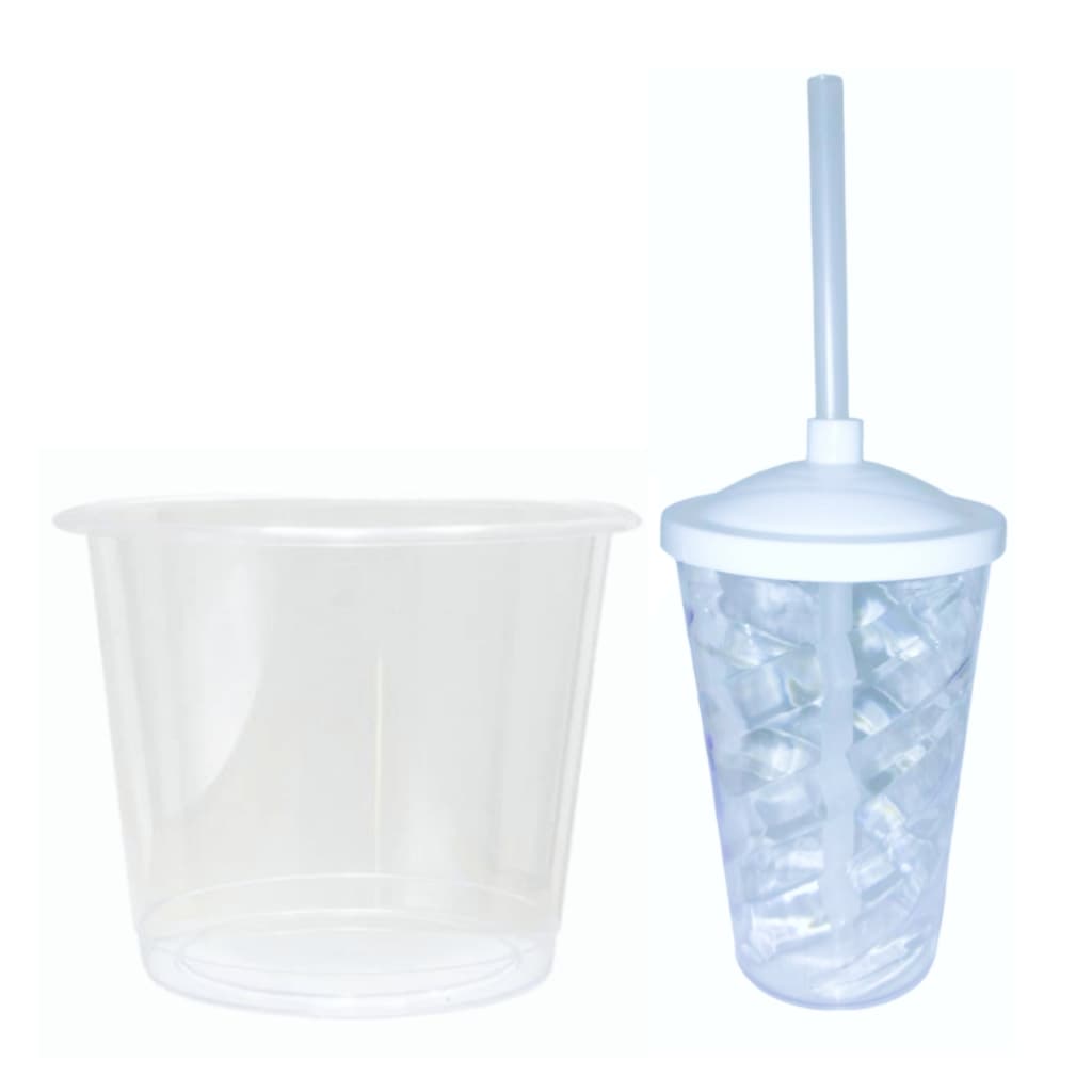 Kit Cinema Baldinho Pipoca De 1,5L + Copos Twister 400ML/Festa/Lembrancinha