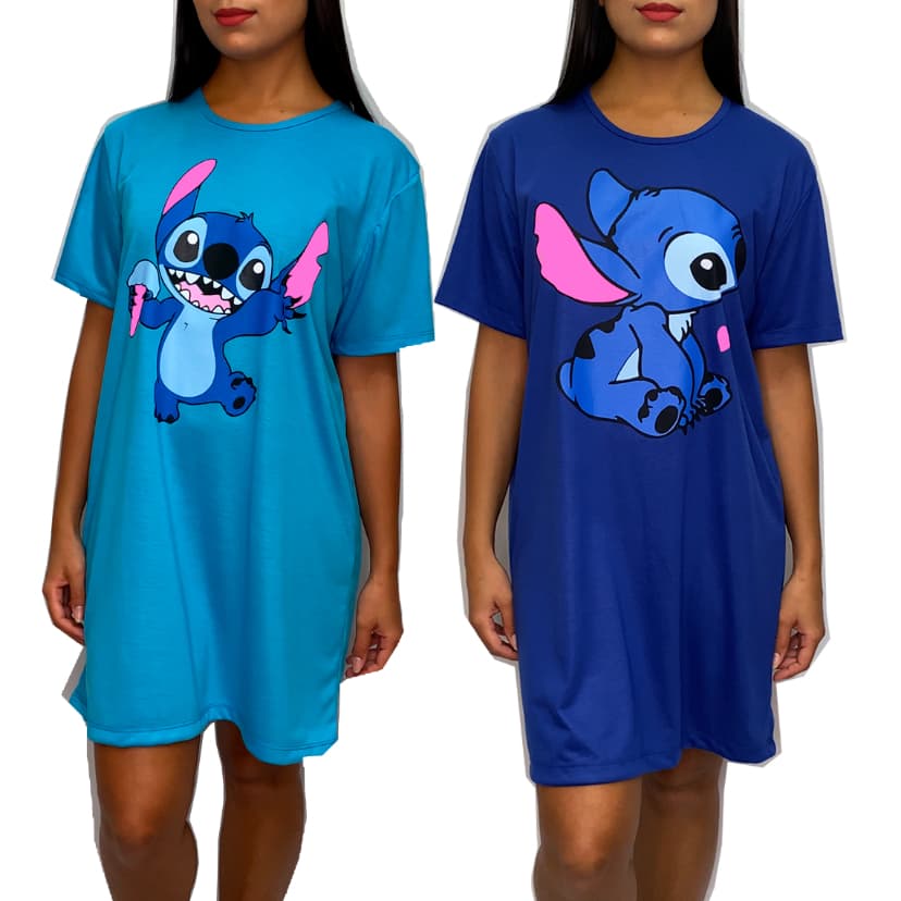 camisão STITCH camisola pijama vestido stich