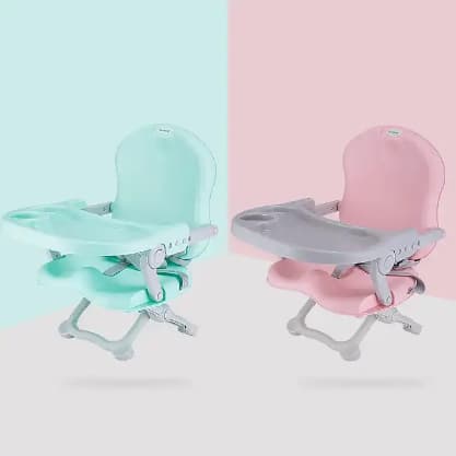 Cadeira Alimentação Bebê Assento Dobrável Infantil Refeição Portátil Antiderrapante ref: 7003