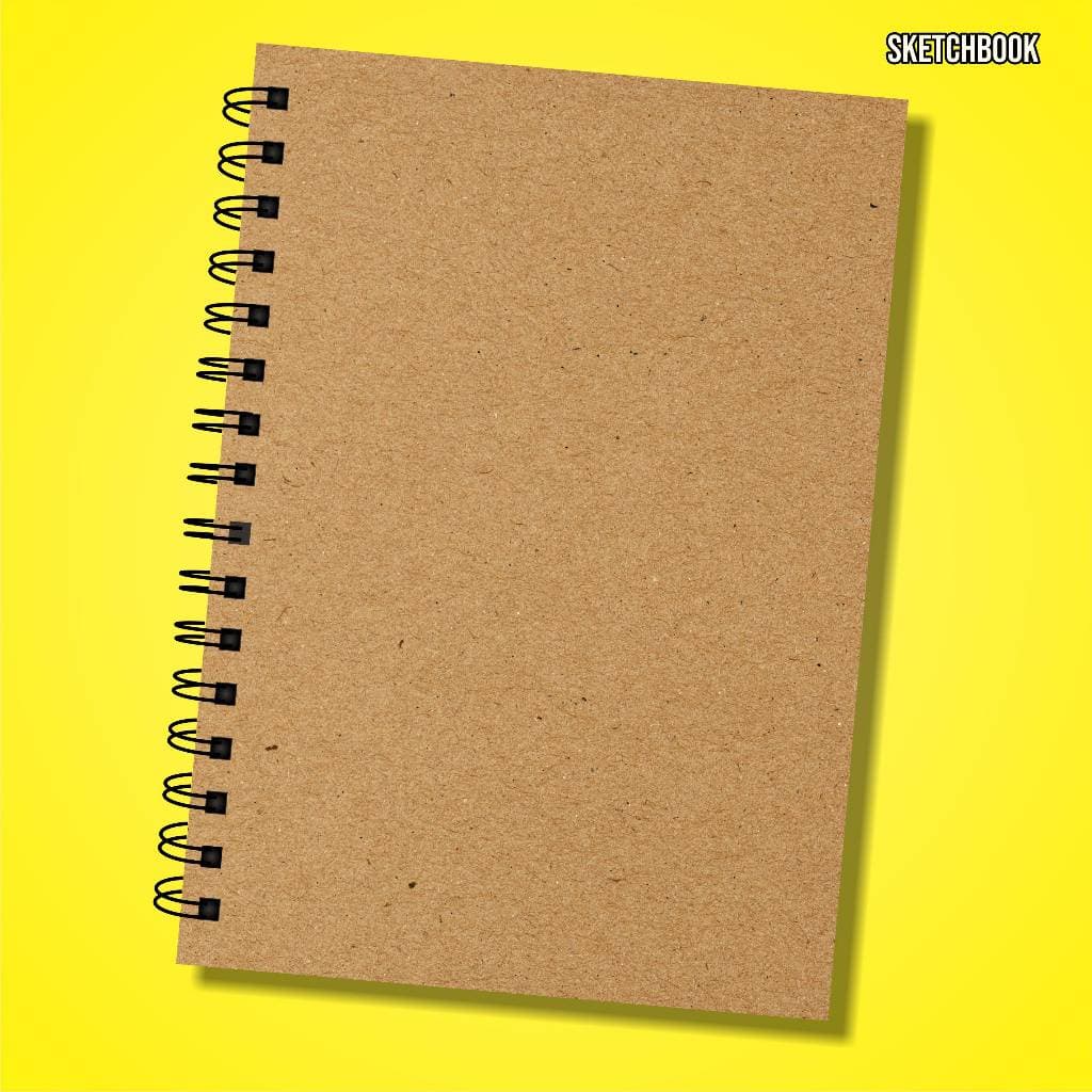 Bloco Sketchbook Kraft Offset Séries 180g A5 100 Páginas 50fls desenho artístico mangá anime pintura esboço