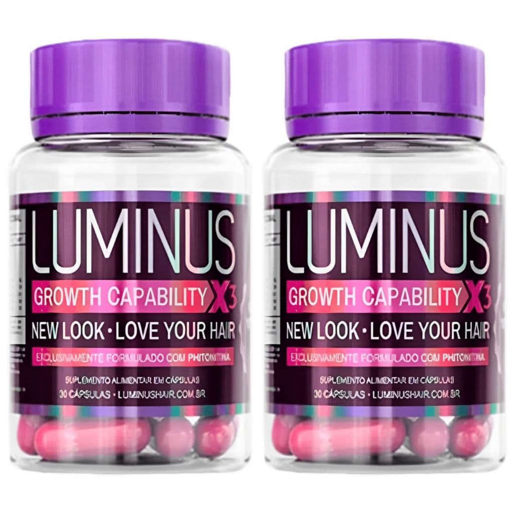 Luminus 30 Cápsulas Cabelo e Unha