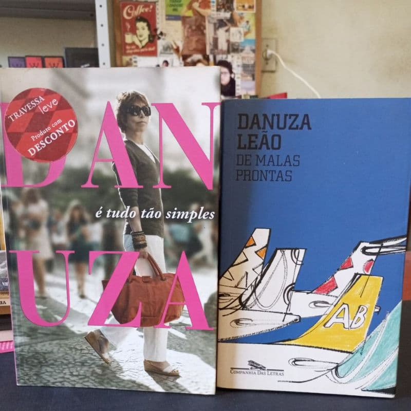 Kit de Livros Danuza Leão - De Malas Prontas e É Tudo Tão Simples