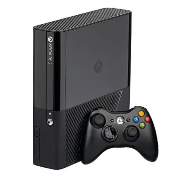 Xbox 360 Super Slim Bloqueado  + 1 Controles + 1 Jogos + Garantia!