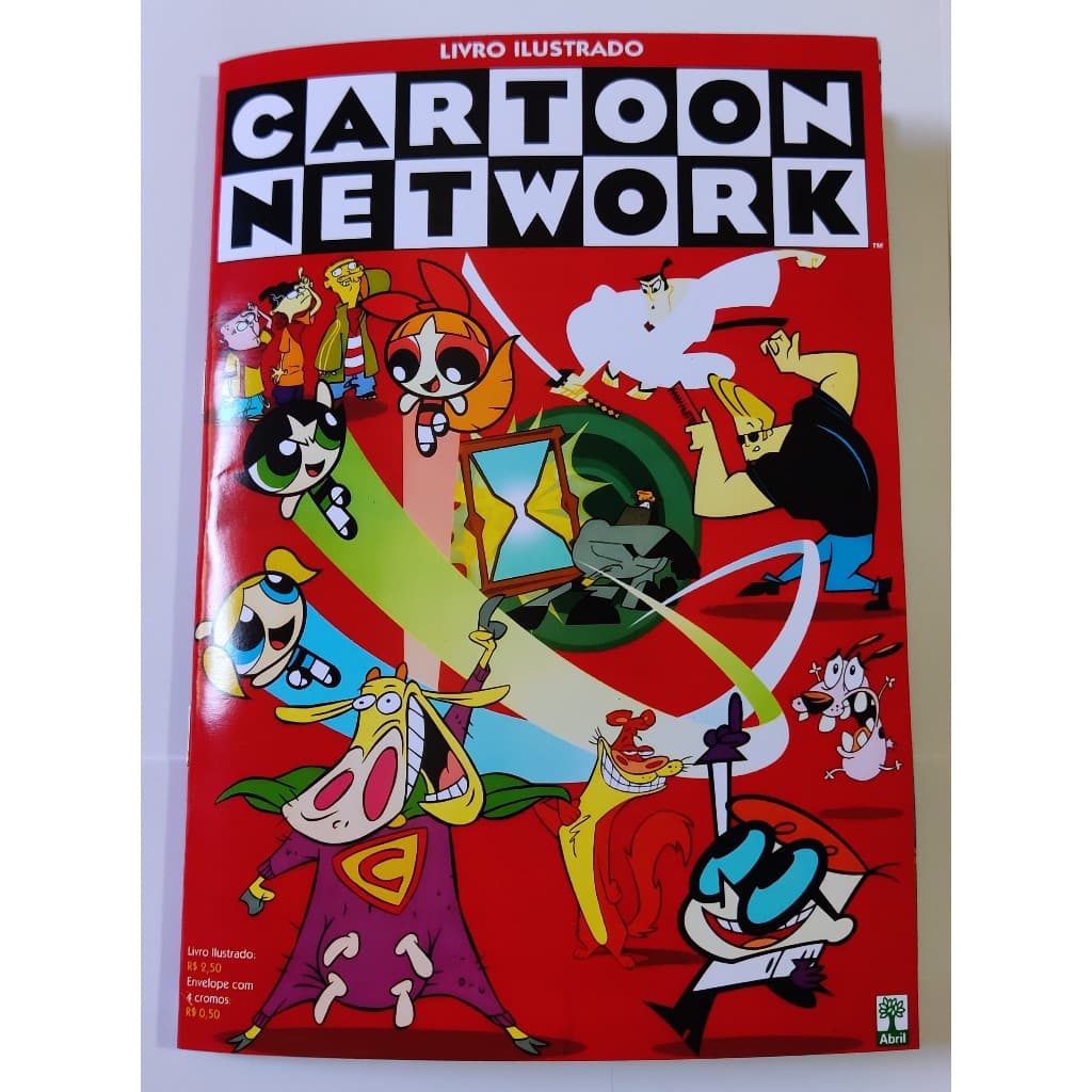Livro ilustrado Cartoon Network