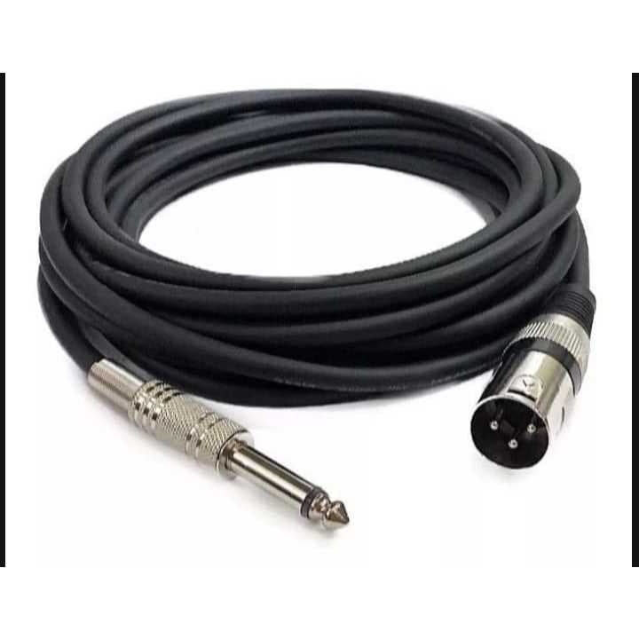 Cabo XLR macho para P10 Profissional Mono 5 MT