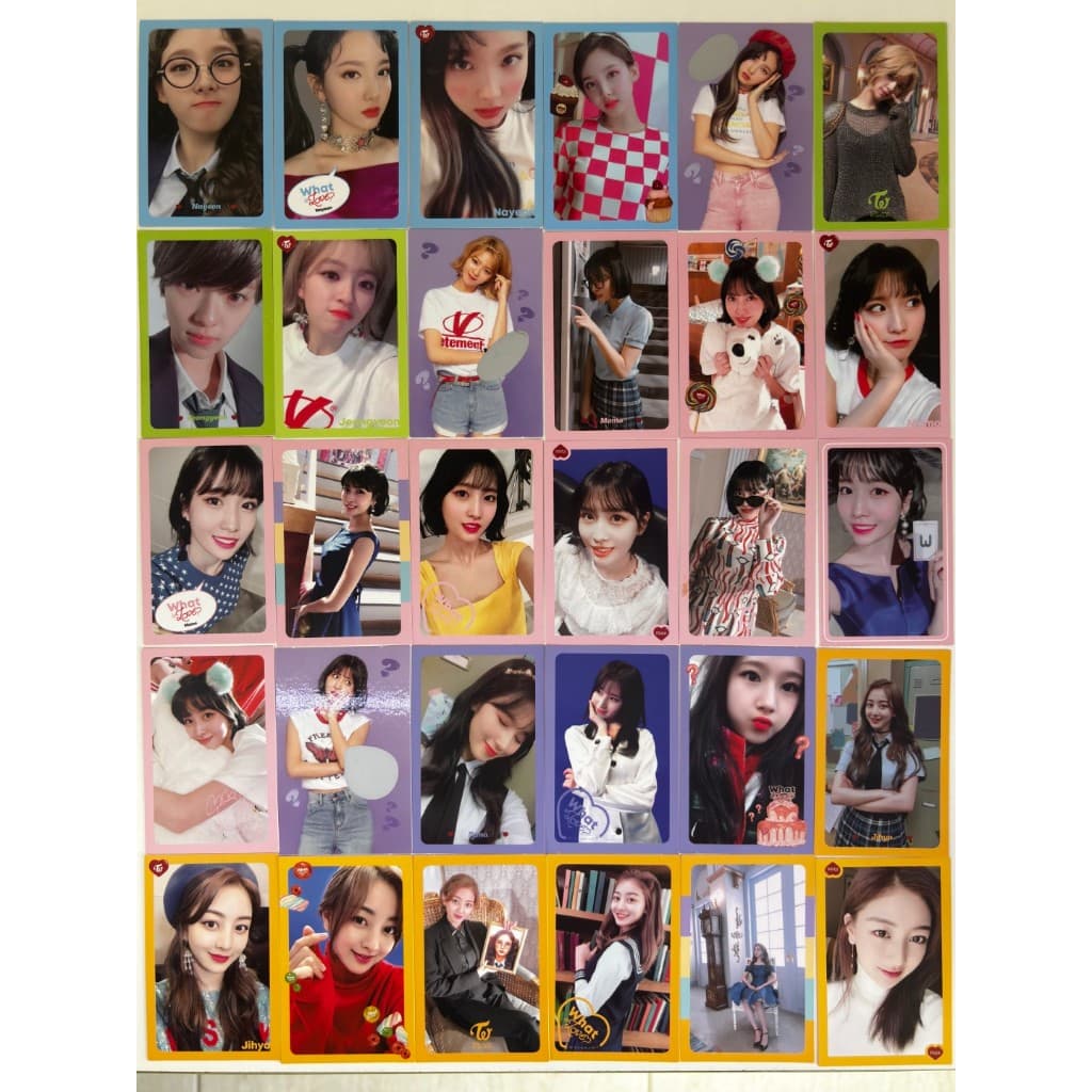 twice what is love photocard original kpop