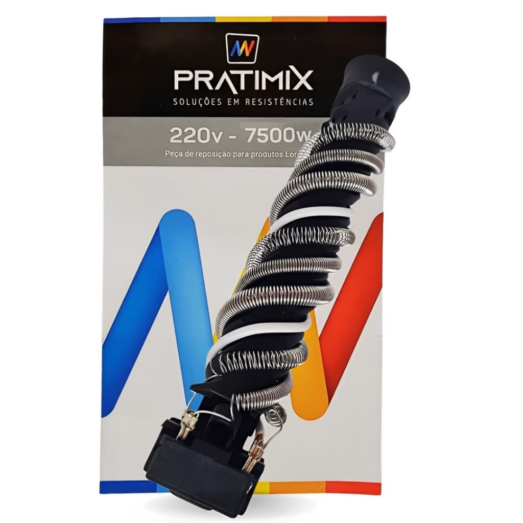 Resistencia Chuveiro Hydra Ducha Optima 8T 220v 7500w Pratimix