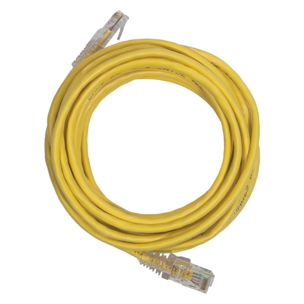 Cabo De Rede RJ45 5 Metros CAT5-e Lan RJ45
