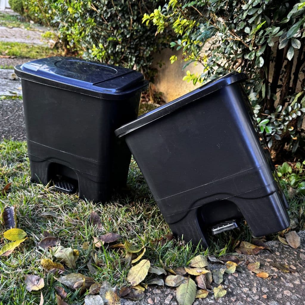 Kit Lixeira Multiuso com Tampa Pedal para Cozinha e Banheiro para Cozinha, Banheiro, Escritório