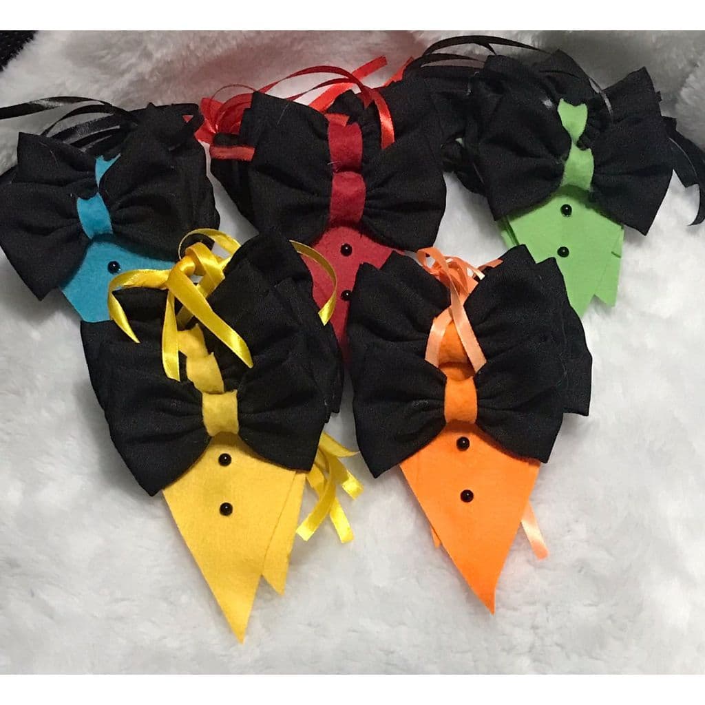 30 Gravatas Borboleta  Pet Smoking para Cachorro Acessório Canino Banho e Tosa Pet Shop