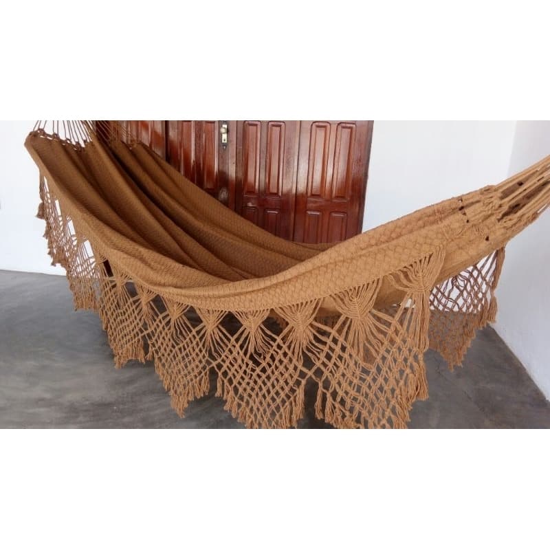 Rede De Descanso Dormir Casal Luxo Bucho De Boi King Premium Suporta Até 300 kg Promoção Envio Rápido