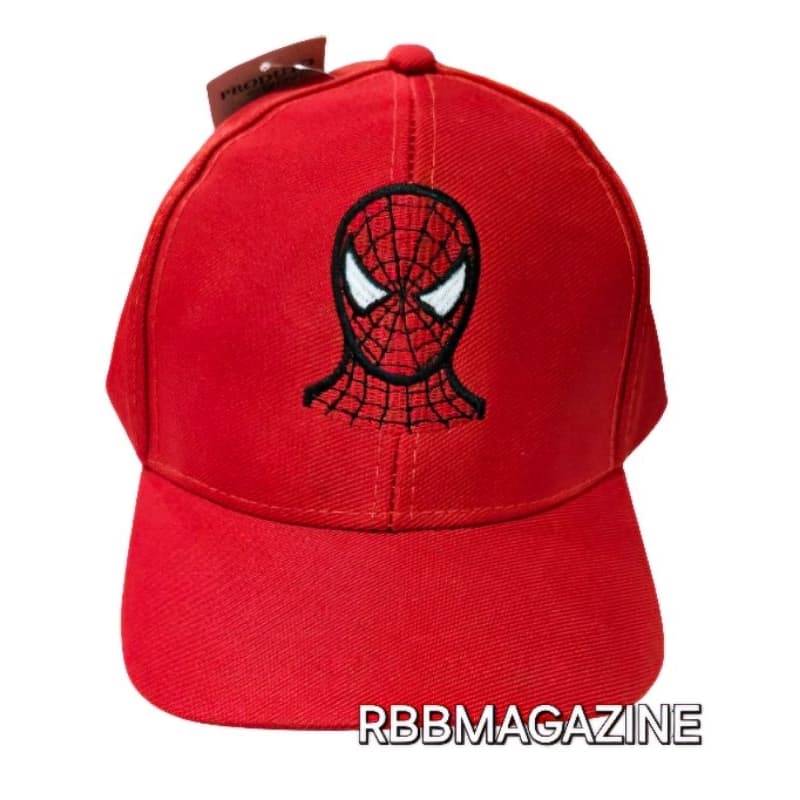 Boné infantil / juvenil Bordado Homem aranha, Spider-Man, Spiderman, Sonic
